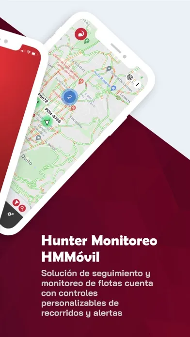 ภาพหน้าจอของ Hunter Monitoreo HMMóvil