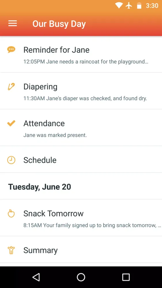 Our Busy Day Screenshots