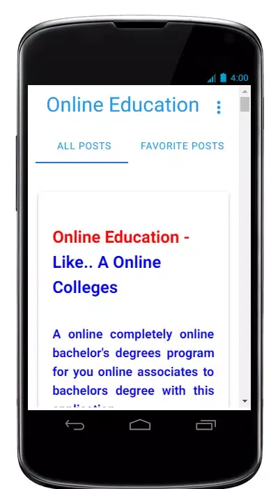 Online Education應用截圖