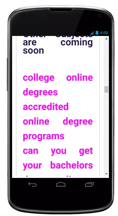 Online Education應用截圖