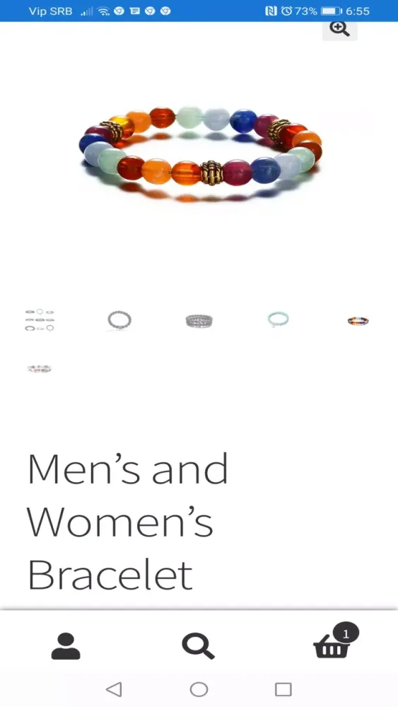 Online Jewelry Shopping App Screenshots