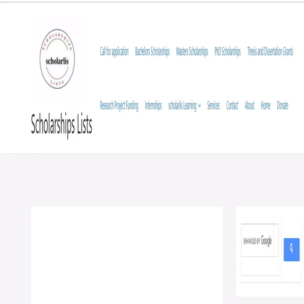 Scholarships Lists スクリーンショット