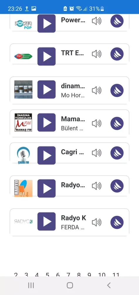 Turk Radio Screenshots