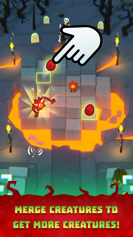 Capturas de tela do Idle Cult