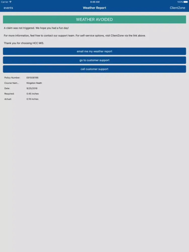 HCC MIS iPad  스크린샷