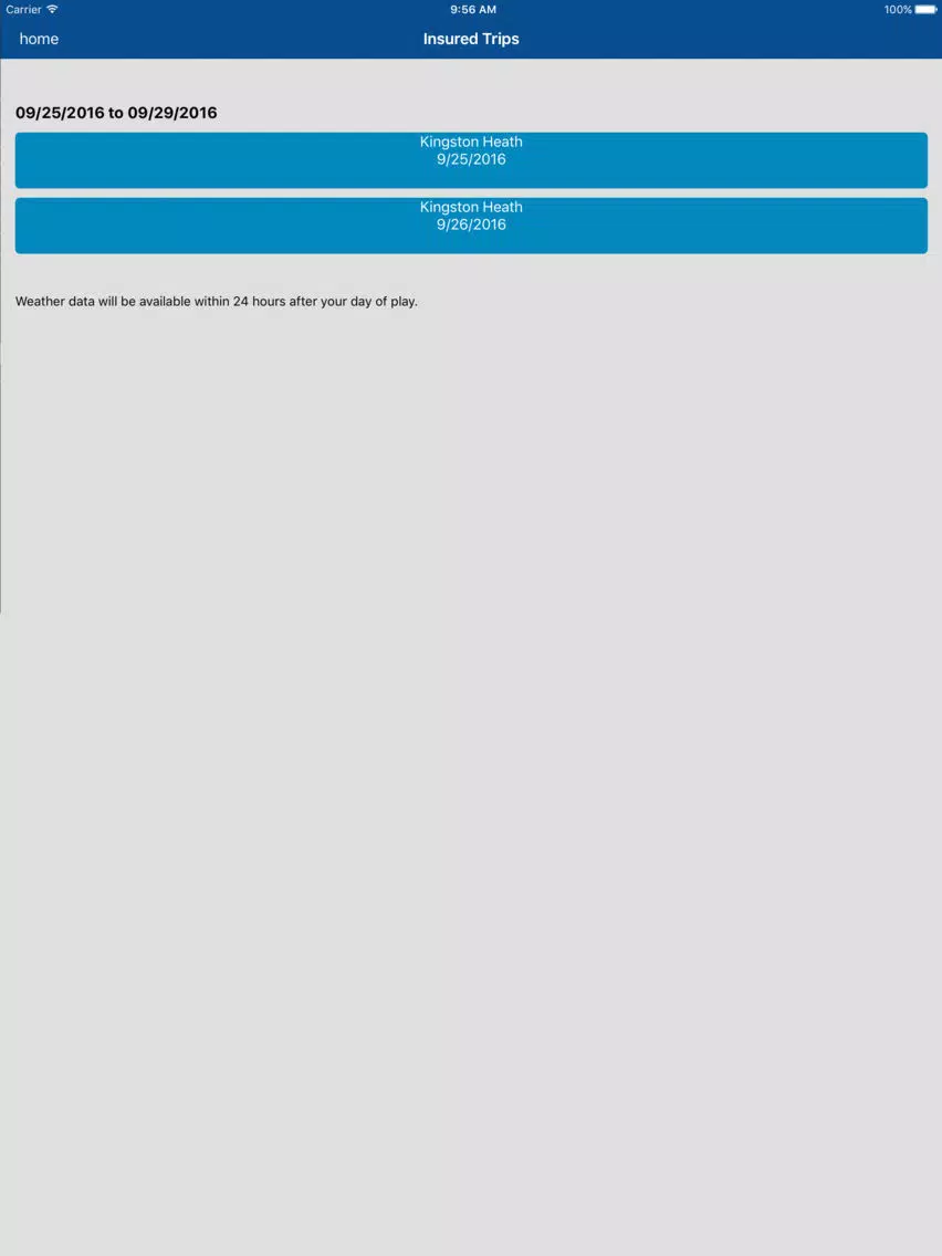 HCC MIS iPad  Screenshots