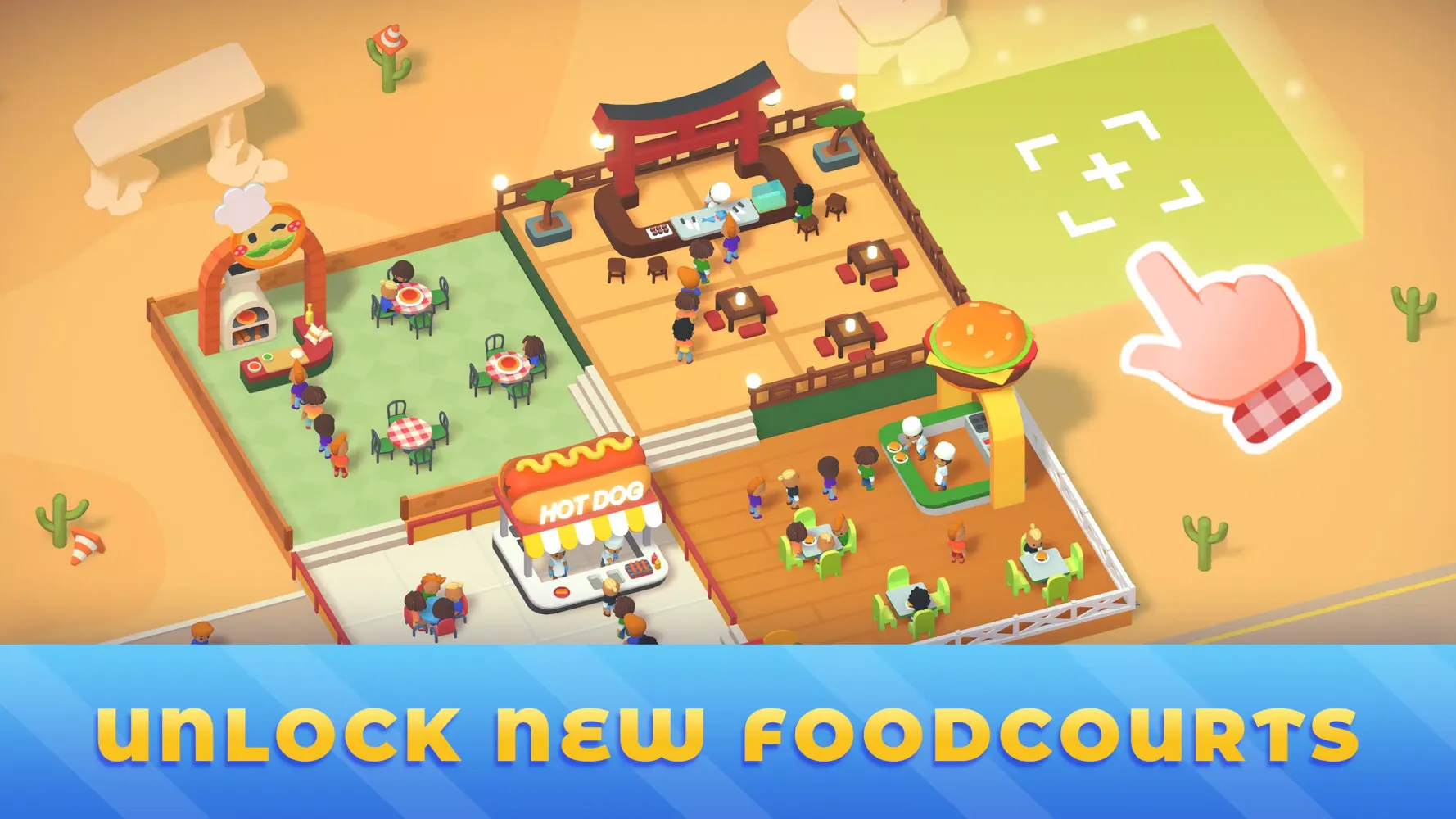 Idle Food Park Tycoon Screenshots