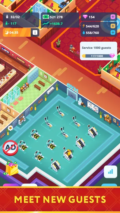 Screenshot di Idle Hotel Tycoon Empire