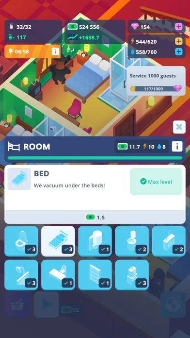 Screenshot di Idle Hotel Tycoon Empire