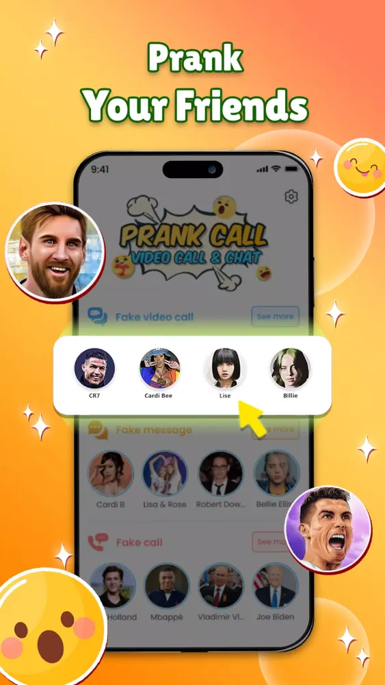 Prank Call - Fake Video Call Screenshots