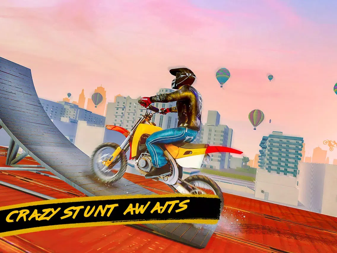 Stunt Bike Racer Challenge iPad  Screenshots