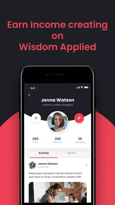 Capturas de pantalla de Wisdom Applied App