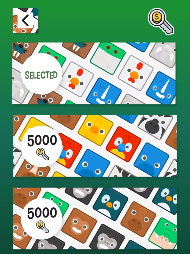 Tangkapan skrin Animals Bricks iPad 