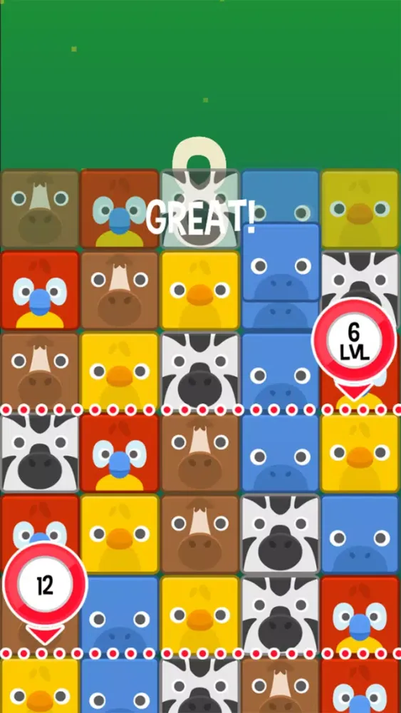 Tangkapan skrin Animals Bricks