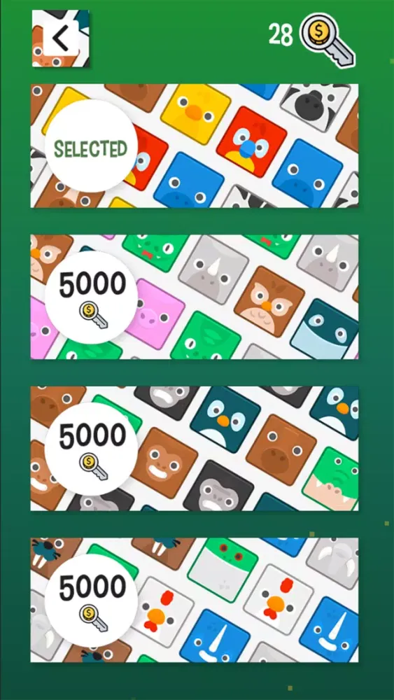 Tangkapan skrin Animals Bricks
