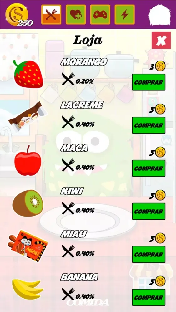 Capturas de pantalla de Cacau Kids