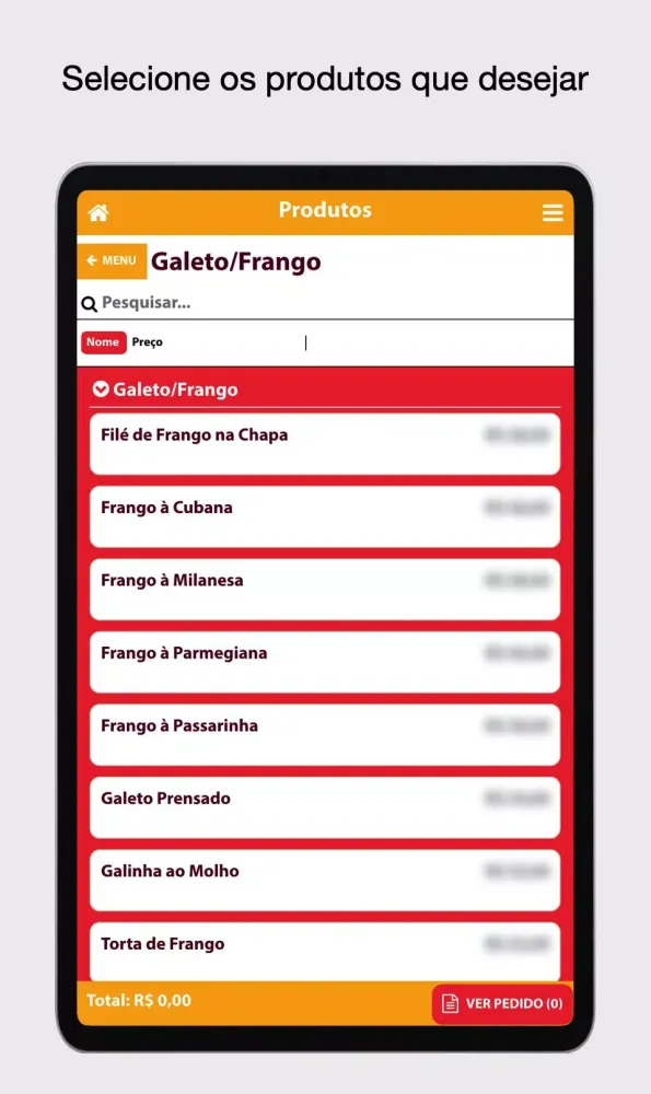 Zrzuty ekranu Galeto Prensado