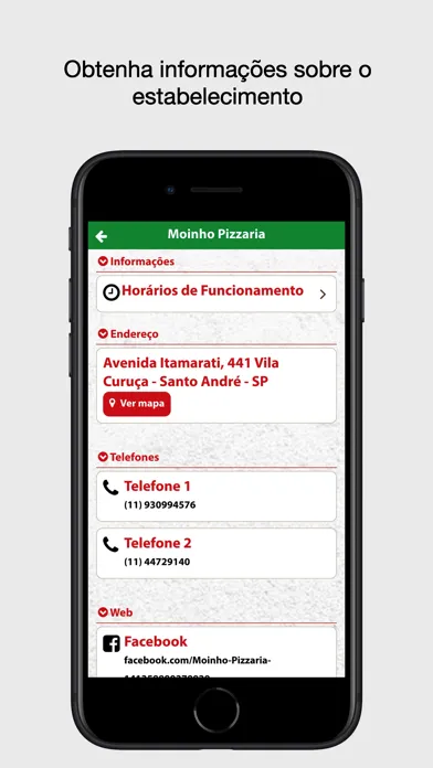 Capturas de pantalla de Moinho Pizzaria