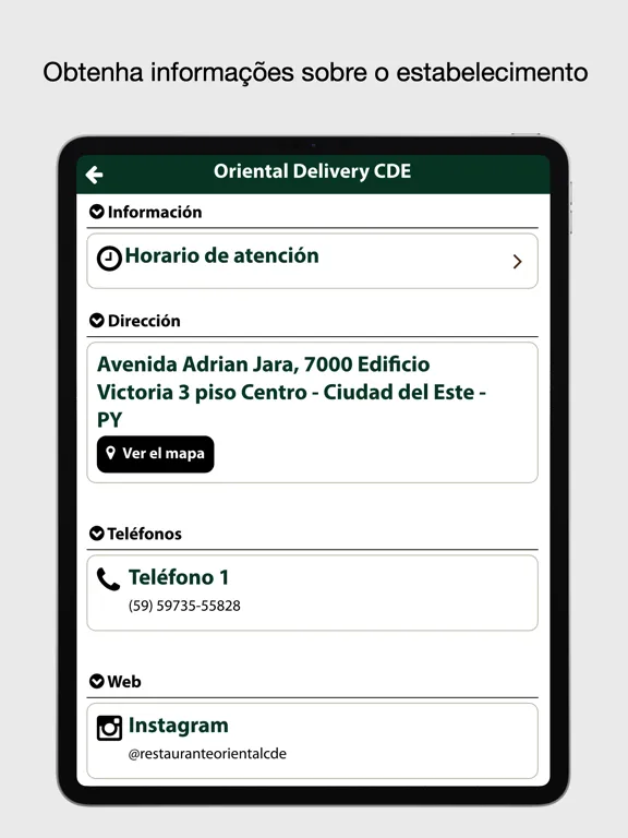 Oriental Delivery CDE iPad 應用截圖