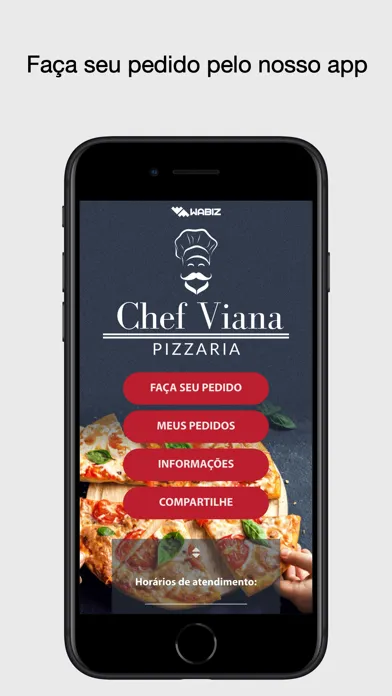 Tangkapan skrin Pizzaria Chef Viana