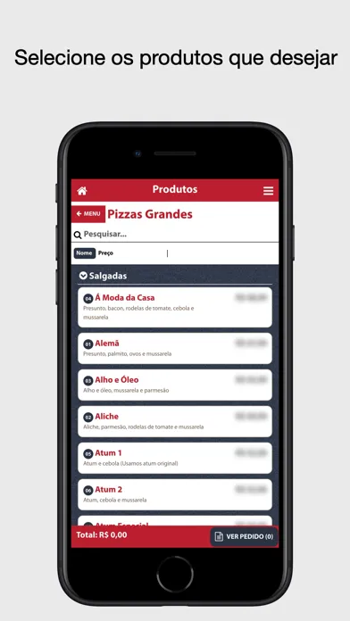 Tangkapan skrin Pizzaria Chef Viana