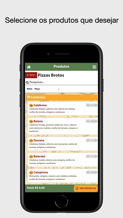 Ảnh chụp màn hình của Planet Pizza Delivery