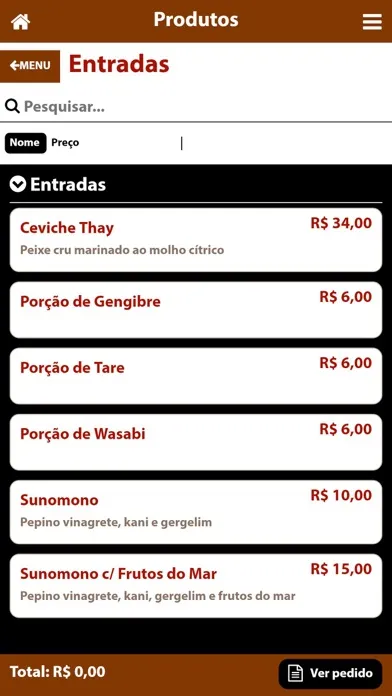 Taishi Sushi سکرین شاٹس