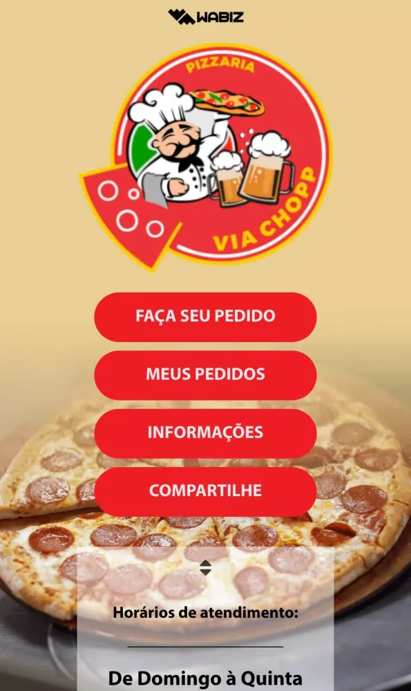 Via Chopp Pizzaria應用截圖