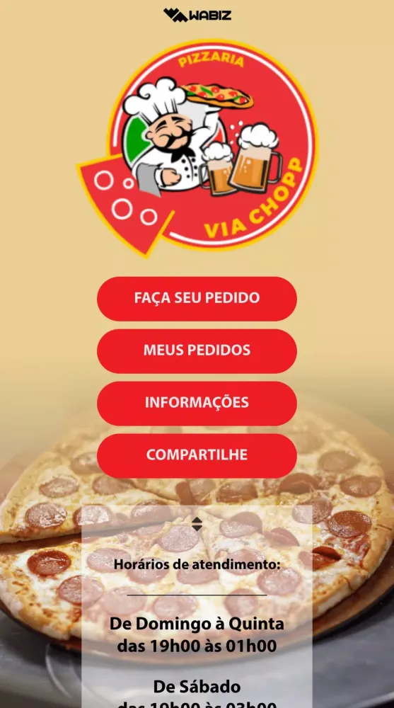 Via Chopp Pizzaria應用截圖
