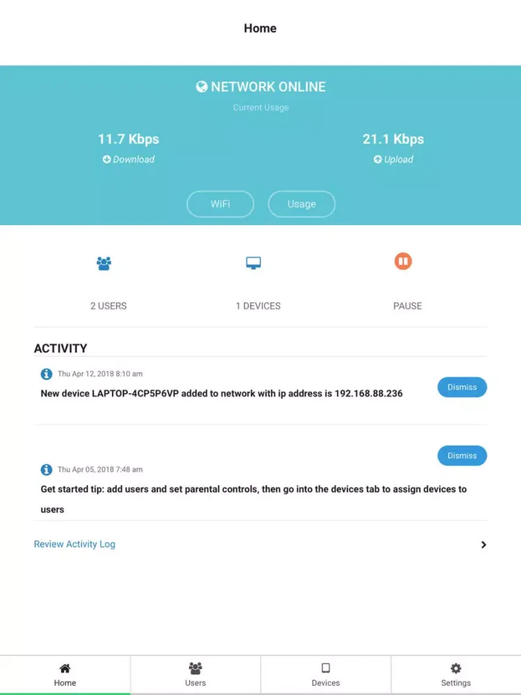 Washington Broadband MyFi iPad 应用截图