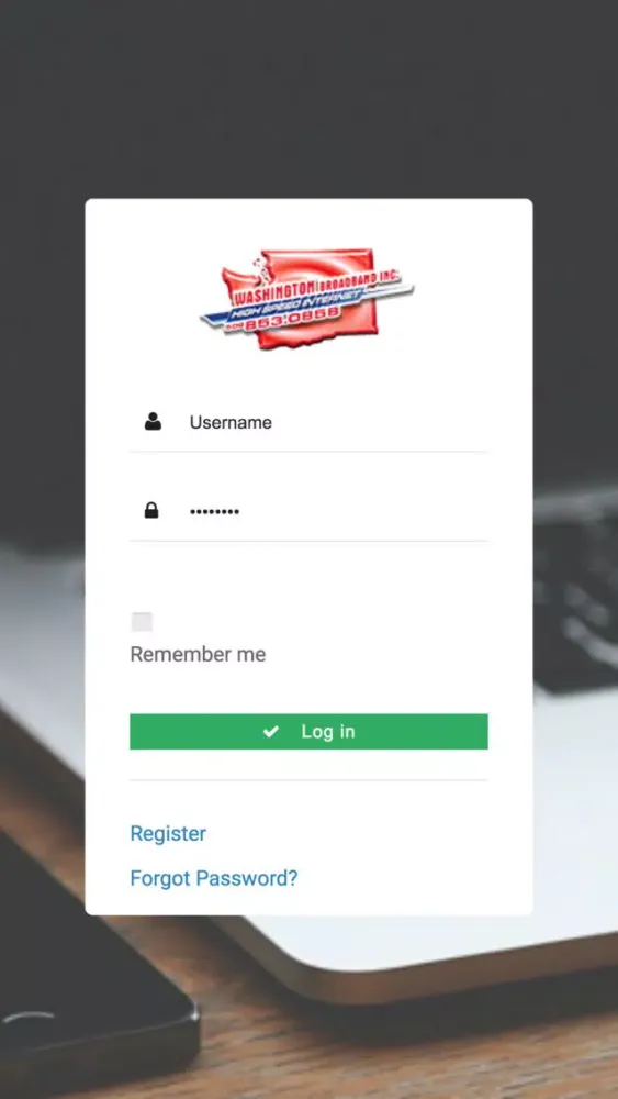 Washington Broadband MyFi应用截图