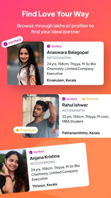 Nest Matrimony Screenshots