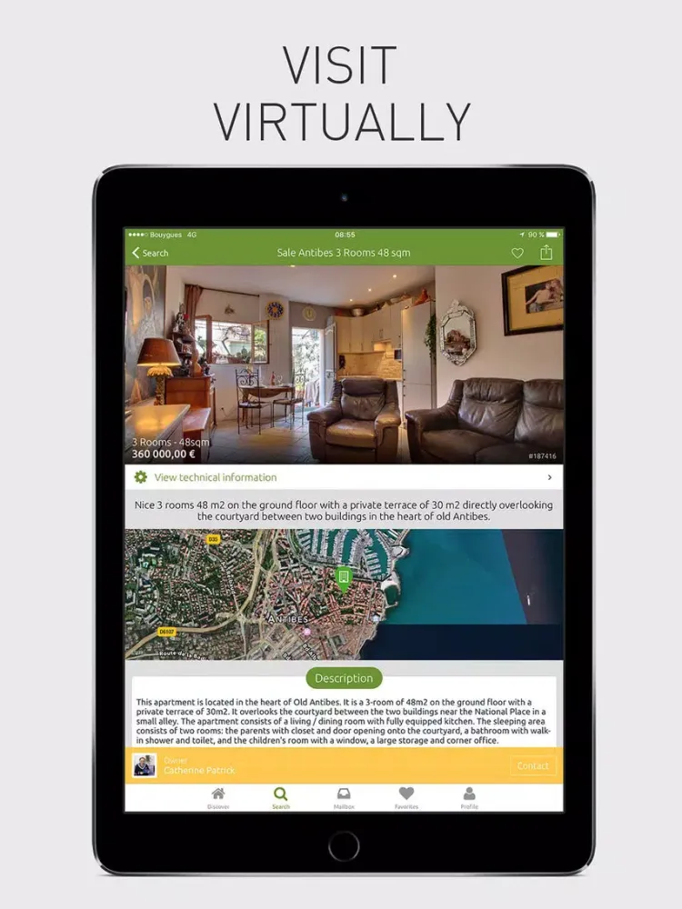 immo-neo.com iPad  स्क्रीनशॉट