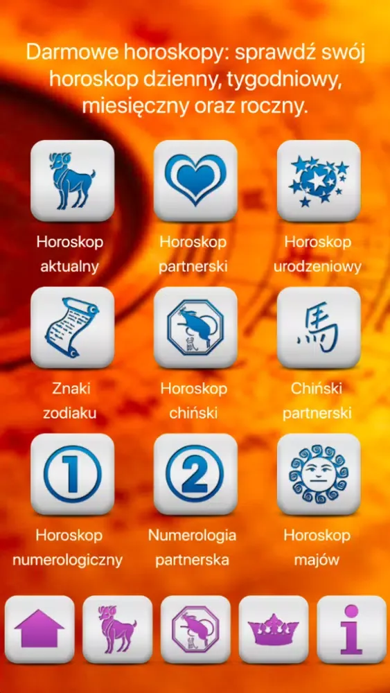 ภาพหน้าจอของ Horoskop i Tarot