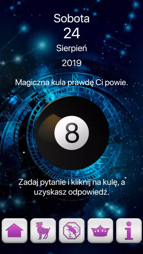 ภาพหน้าจอของ Horoskop i Tarot