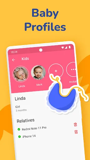 Baby: Breastfeeding Tracker Ekran Görüntüleri
