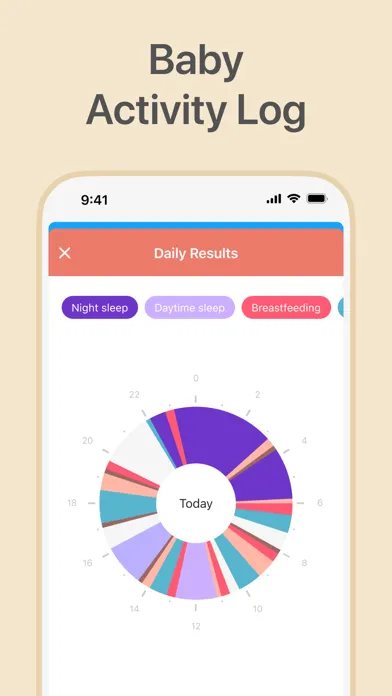 Capturas de pantalla de Baby Tracker・Breastfeeding Log