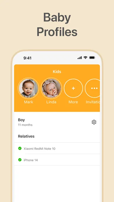 Capturas de pantalla de Baby Tracker・Breastfeeding Log
