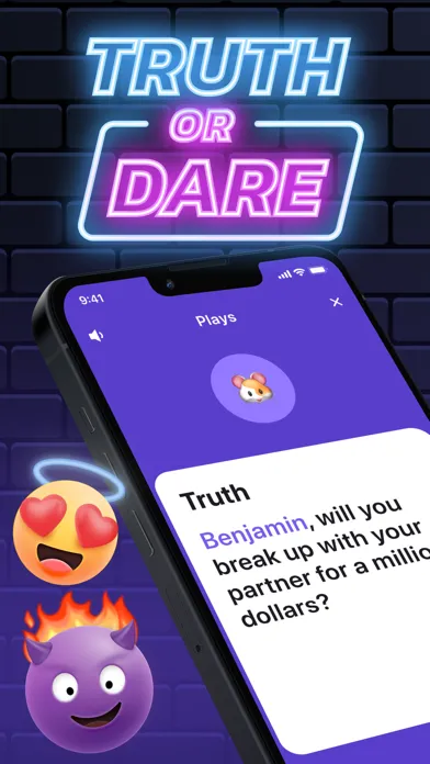 Captures d'écran de Truth or Dare－Dirty Party Game