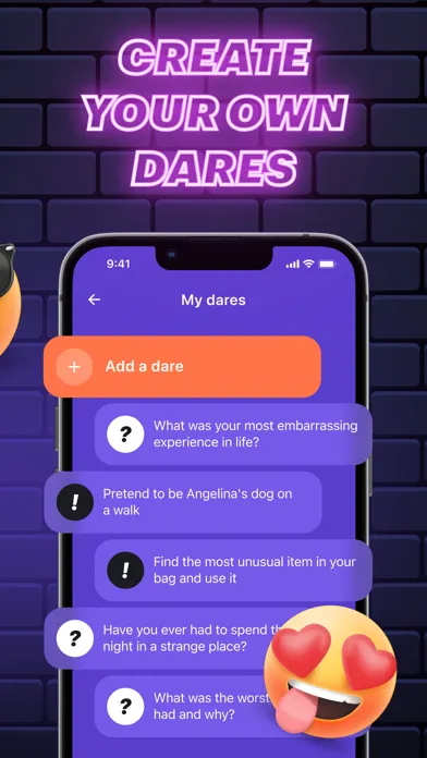 Captures d'écran de Truth or Dare－Dirty Party Game