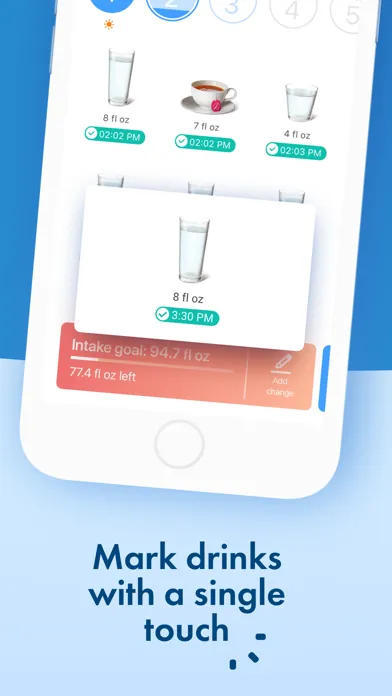 Tangkapan layar Water Tracker PRO & Reminder