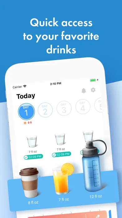 Tangkapan layar Water Tracker PRO & Reminder