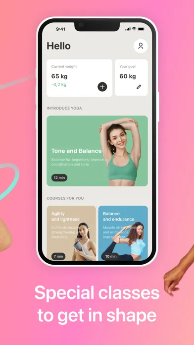Yoga App for Everyone Screenshots