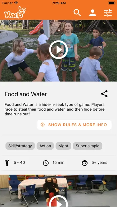 Wacki - Fun Youth Group Games 스크린샷
