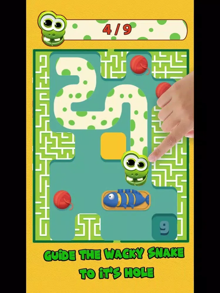Wacky Snake : Maze & Run iPad  スクリーンショット