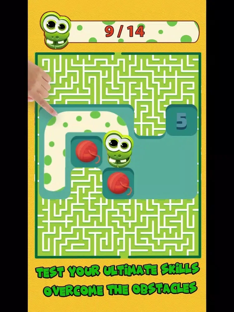 Wacky Snake : Maze & Run iPad  スクリーンショット