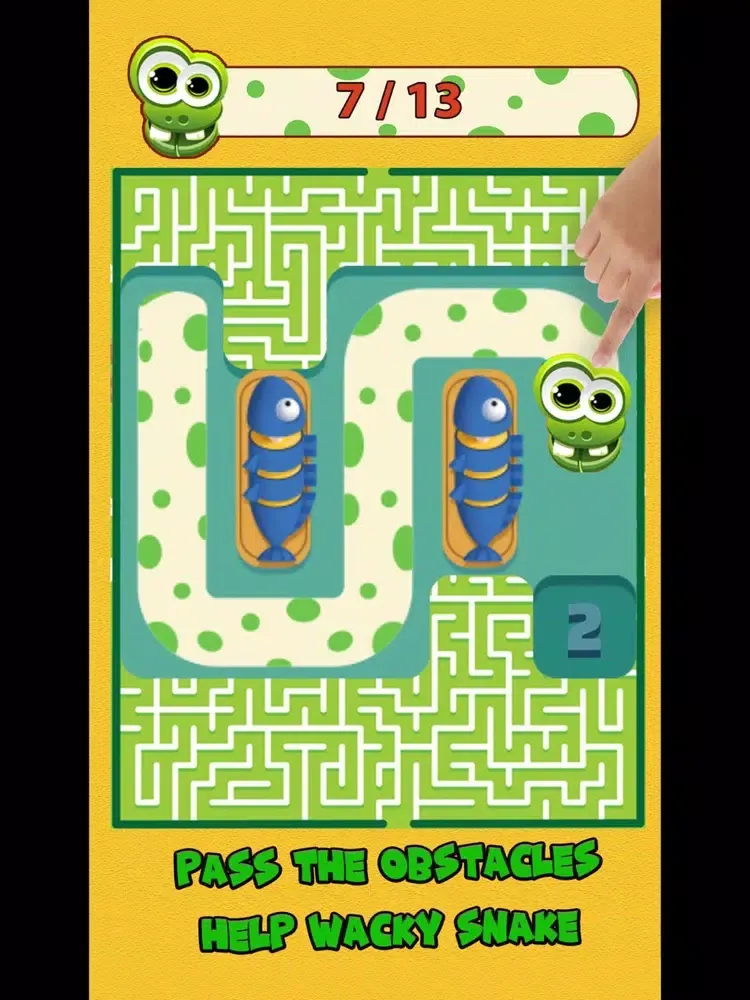 Wacky Snake : Maze & Run iPad  スクリーンショット