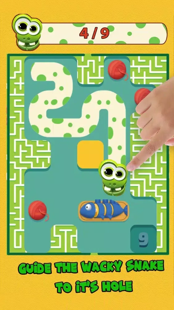 Wacky Snake : Maze & Run スクリーンショット
