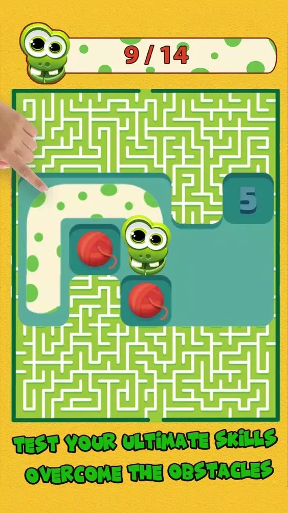 Wacky Snake : Maze & Run スクリーンショット