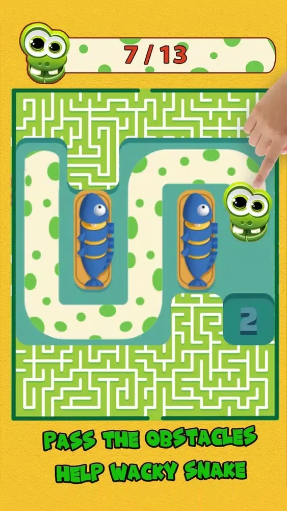 Wacky Snake : Maze & Run スクリーンショット